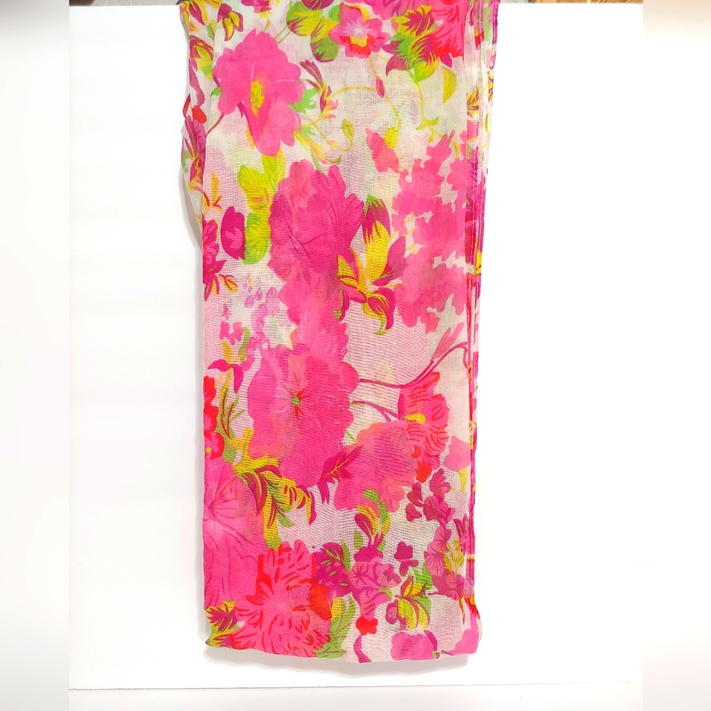 Floral scarf